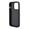Karl Lagerfeld для iPhone 15 Pro Max чехол Cardslot Stand PU Saffiano Monogram Plate logo Hard Black