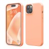 Elago для iPhone 15 чехол Soft silicone (Liquid) Salmon