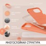 Elago для iPhone 15 чехол Soft silicone (Liquid) Salmon