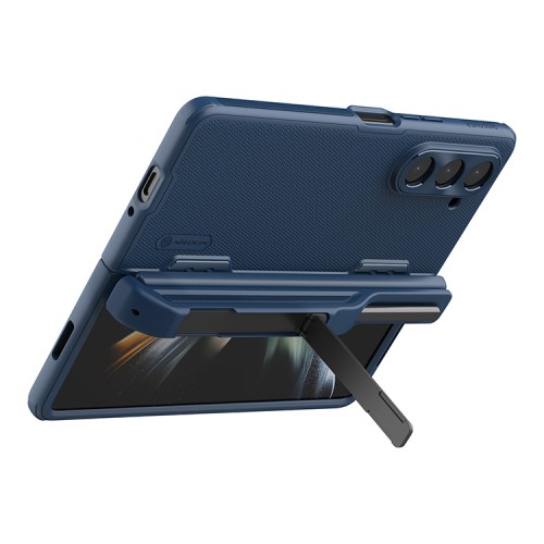 Nillkin для Samsung Galaxy Z Fold 5 5G чехол Super Frosted Shield Fold (Pen holder) Blue