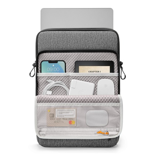 Tomtoc Laptop сумка DefenderACE-A03 Laptop Shoulder Bag 15" Gray