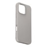 Uniq для iPhone 16 Pro чехол COEHL CREME Liquid silicone with Strap Taupe Grey (MagSafe)