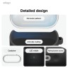 Elago для Galaxy Buds 3/3 Pro чехол Silicone DUO Hang case Clear/Black