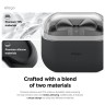 Elago для Galaxy Buds 3/3 Pro чехол Silicone DUO Hang case Clear/Black