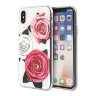 Чехол Guess Flower desire Transparent Hard для iPhone XS Max, Tricolor Roses