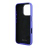 DKNY для iPhone 16 Pro Max чехол Liquid Silicone Stack Metal logo and Camera Hard Blue