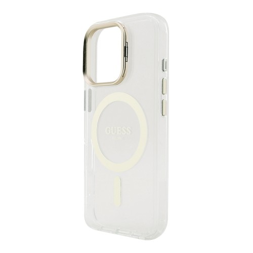 Guess для iPhone 16 Pro чехол PC/TPU Interchangable Backgrounds and Camera Stand Hard V5