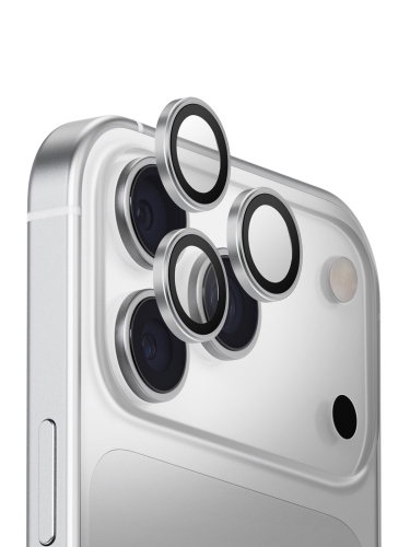 Uniq стекло для iPhone 17 Pro/17 Pro Max OPTIX Camera Lens AluGuard Sterling Silver