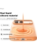 Elago для iPhone 17 Pro чехол Magnetic Silicone Orange (MagSafe)