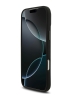 Karl Lagerfeld для iPhone 17 Pro чехол Liquid silicone NFT Karl Ikonik Metal Cam Hard Black (MagSafe)