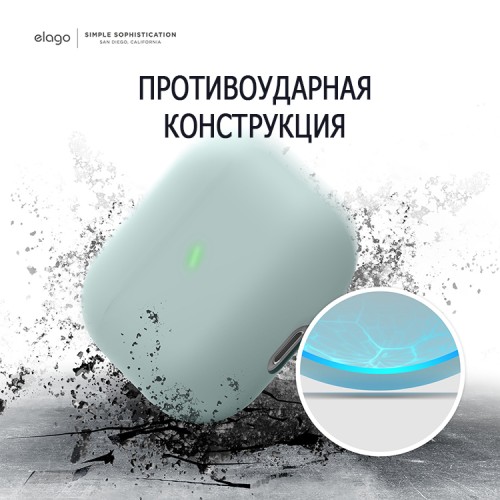 Чехол Elago Liquid silicone для AirPods 3 (2021), Mint