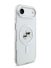 Karl Lagerfeld для iPhone Air чехол IML NFT Karl & Choupette Heads Metal camera Hard White (MagSafe)