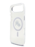 Karl Lagerfeld для iPhone Air чехол IML NFT Karl & Choupette Heads Metal camera Hard White (MagSafe)