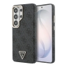 Guess для Galaxy S26 Ultra чехол PU 4G Triangle Diamond metal logo Gold camera Hard Black (MagSafe)