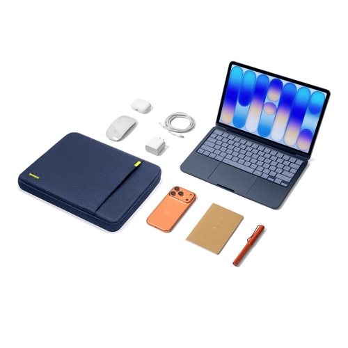 Tomtoc Laptop чехол Defender-A13 Laptop Sleeve 13" (MacBook Neo) Navy Blue