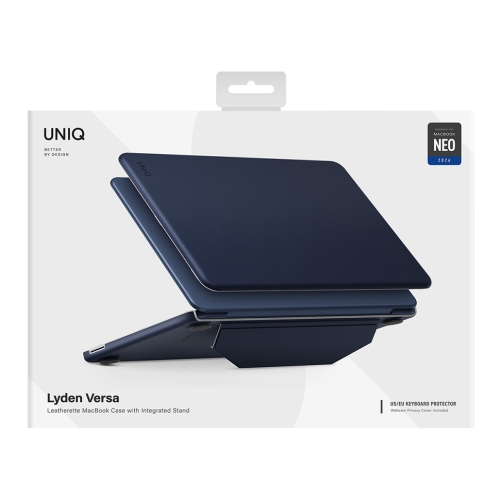 Uniq для Macbook Neo 13 Lyden Versa Laptop sleeve/stand (Steel Navy)