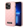 Чехол Lagerfeld 3D Rubber Monogram w Metal logo Hard для iPhone 14 Pro, розовый