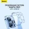 Чехол Baseus SuperCeramic Glass case +Tempered glass для iPhone 14 Plus, прозрачный
