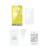 Чехол Baseus SuperCeramic Glass case +Tempered glass для iPhone 14 Plus, прозрачный