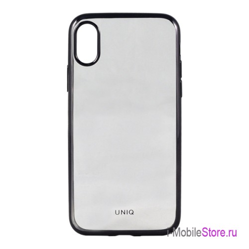 Чехол Uniq Glacier Glitz для iPhone XS Max, черный