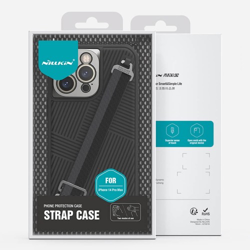 Чехол Nillkin Strap для iPhone 14 Pro Max, черный