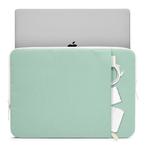 Папка Tomtoc TheHer Jelly Laptop Sleeve Kit 2-in-1 A23 для Macbook Pro/Air 13", зеленая