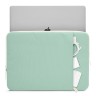 Папка Tomtoc TheHer Jelly Laptop Sleeve Kit 2-in-1 A23 для Macbook Pro/Air 13", зеленая