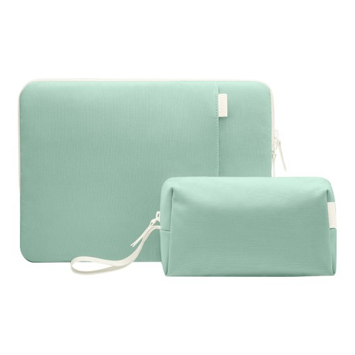 Папка Tomtoc TheHer Jelly Laptop Sleeve Kit 2-in-1 A23 для Macbook Pro/Air 13", зеленая
