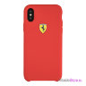 Чехол Ferrari On Track SF Silicone для iPhone X/XS, красный