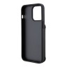 Karl Lagerfeld для iPhone 15 Pro Max чехол Cardslot Stand PU Saffiano NFT Karl & Choupette Hard Black