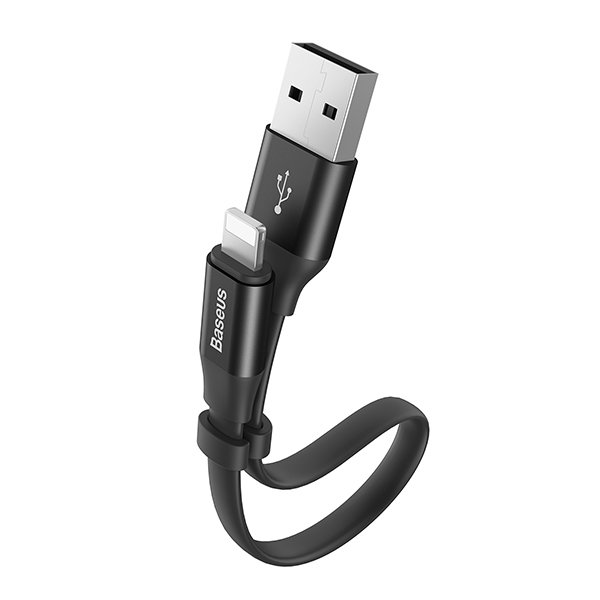 Baseus Nimble Portable Lightning/USB (0.23 м), черный CALMBJ-B01