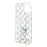 Karl Lagerfeld для iPhone 15 Plus чехол PC/TPU Monogram NFT Choupette Hard Transparent