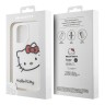 Hello Kitty для iPhone 15 Pro чехол PC/TPU Kitty Head Hard White