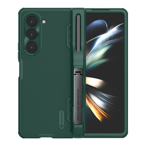 Nillkin для Samsung Galaxy Z Fold 5 5G чехол Super Frosted Shield Fold (Pen holder) Deep Green