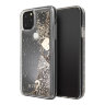 Чехол Guess Glitter Hearts Hard для iPhone 11 Pro Max, золотой