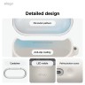 Elago для Galaxy Buds 3/3 Pro чехол Silicone DUO Hang case Clear/Stone