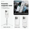 Elago для iPhone 16 Pro чехол HYBRID (pc/tpu) Clear (MagSafe)