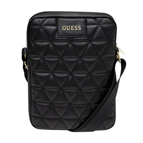 Guess Quilted Bag сумка для планшета до 10 дюймов, черная