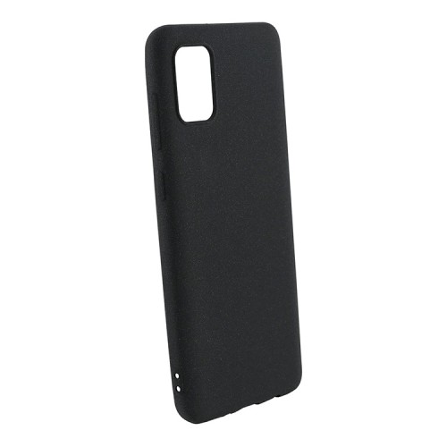Чехол NewLevel Fluff TPU Hard для Galaxy A31, черный