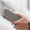Чехол Elago CUSHION silicone case для iPhone 12 Pro Max, бежевый