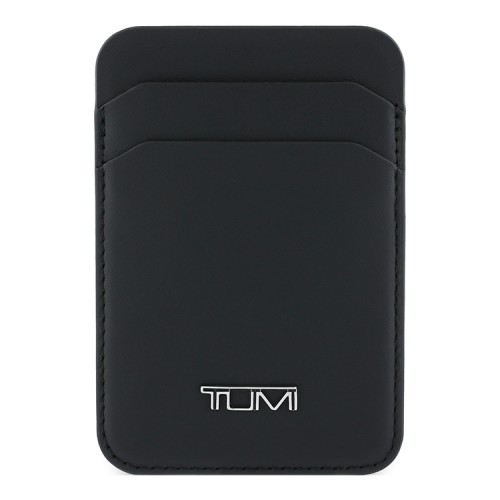 TUMI картхолдер MagSafe Wallet Cardslot Leather Smooth Black