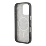 Karl Lagerfeld для iPhone 16 Pro Max чехол PC/TPU Leopard Metal camera Hard Brown (MagSafe)