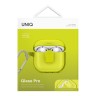 Uniq для Airpods 4 чехол Glase PRO TPU Lock case Light Lime