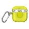 Uniq для Airpods 4 чехол Glase PRO TPU Lock case Light Lime