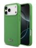 Lacoste для iPhone 17 Pro Max чехол PVC Metal Lacquer logo Hard Estragon (MagSafe)
