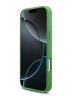 Lacoste для iPhone 17 Pro Max чехол PVC Metal Lacquer logo Hard Estragon (MagSafe)