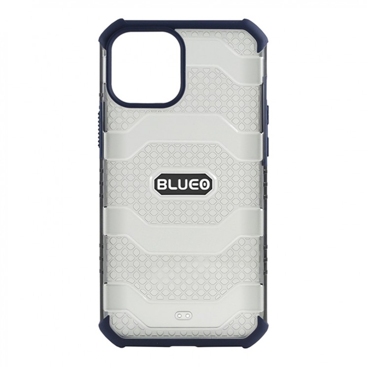 Противоударный чехол BlueO Military Grade для iPhone 12 Pro Max, синий бампер