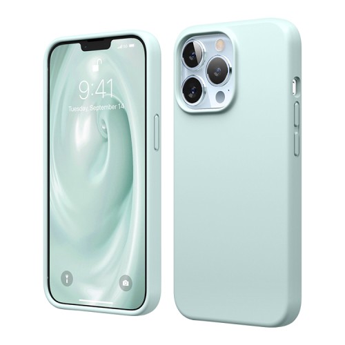 Чехол Elago Soft Silicone для iPhone 13 Pro, Mint
