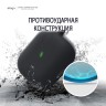 Чехол Elago Liquid silicone Hang для AirPods 3 (2021), черный