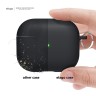 Чехол Elago Liquid silicone Hang для AirPods 3 (2021), черный